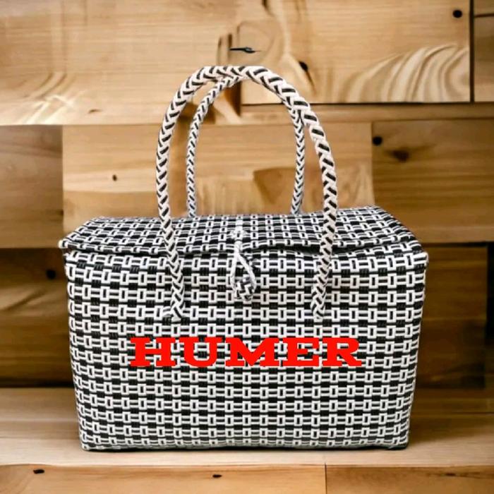 Tas jali Request sulam nama humer merah premium