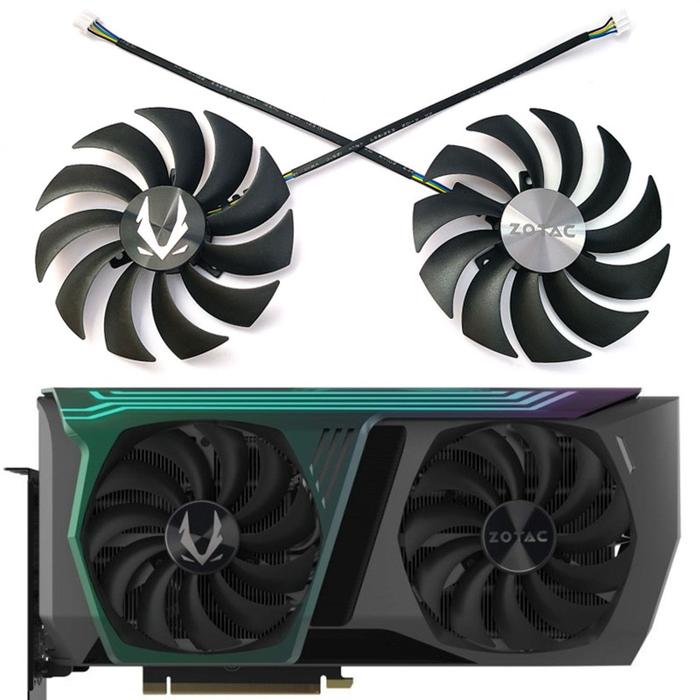 NEW CF1010U12S GAA8S2U RTX 3070 AMP Holo LHR GPU fan,For ZOTAC GAMING GeForce RTX 3070 AMP Holo LHR
