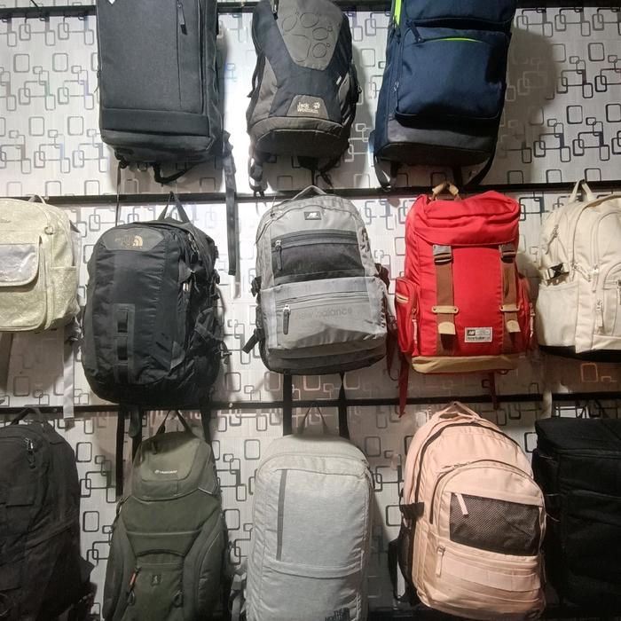 tas PL branded ransel,WB,sling dll. Kanvas