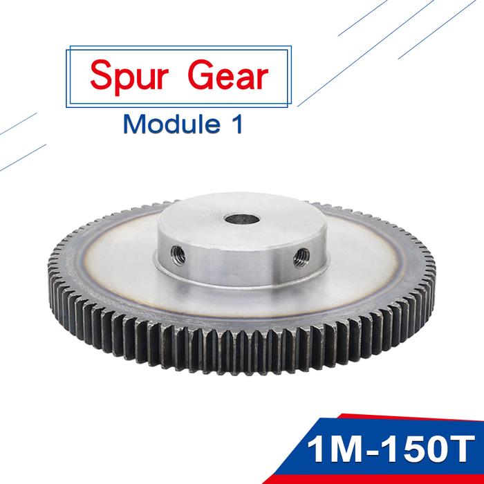 Spur Gear 1M-150T Teeth Height 10 mm Bore Size  8/10 mm Motor Gear