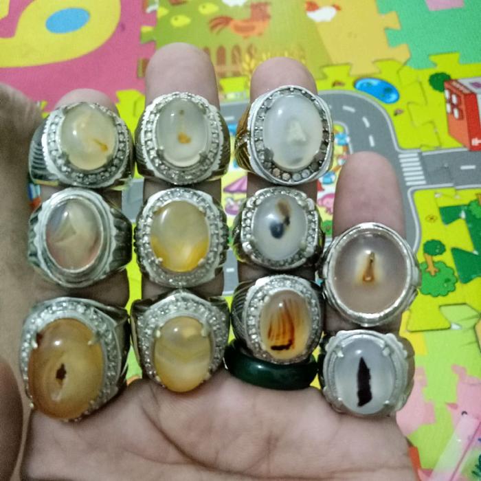 cincin batu akik pacitan/ batu alam.pacitan