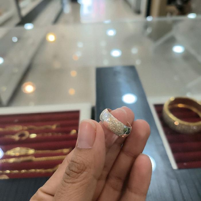 cincin perak aslii berat 6,1 gram