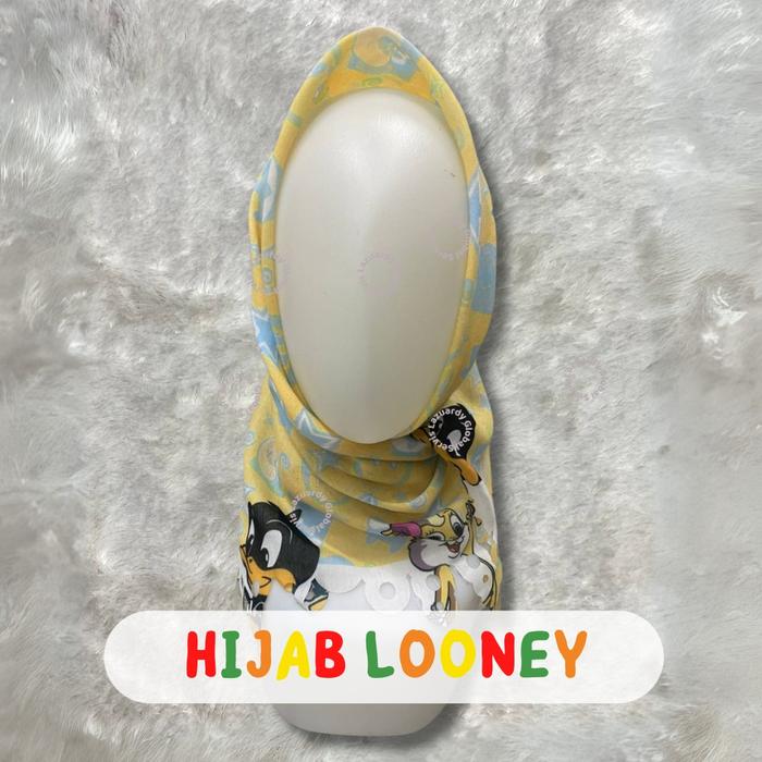 Souvenir Anak Custom Hijab Anak Looney Tune Custom Motif Lucu