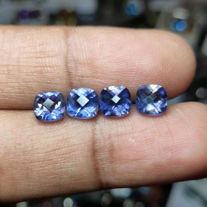 BATU NATURAL IOLITE SAFIR AIR 6MILI 6MM