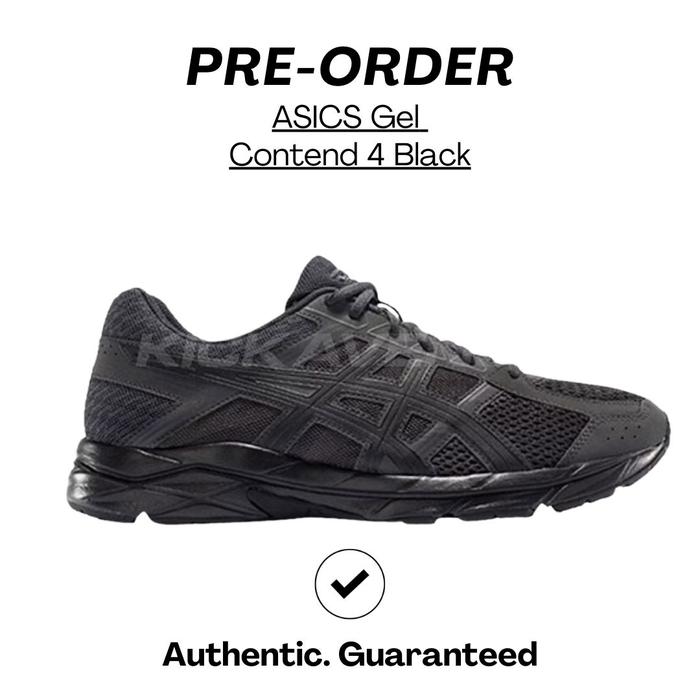 ASICS Gel Contend 4 Black (PRE ORDER)
