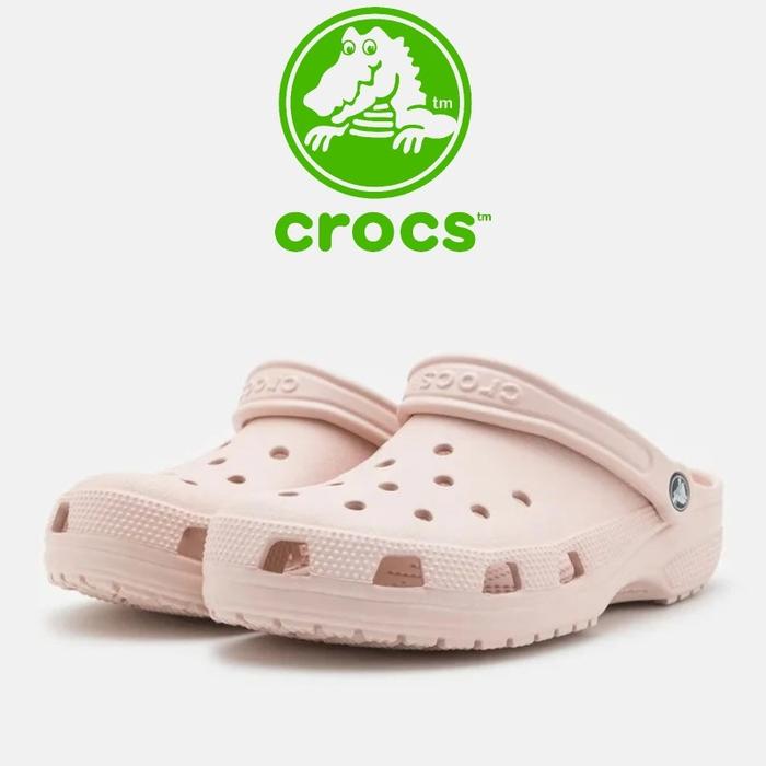 Crocs Original Unisex Classic Clog,Sandal Crocs Pria dan Wanita Sepatu datar-Quartz