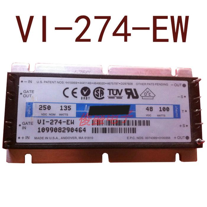Original-- VI-274-CW VI-274-EW DC250V-48V100W2A 1 year warranty
