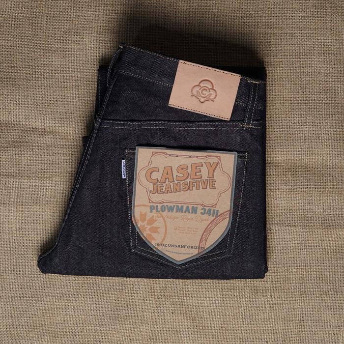 CASEYJEANSFIVE - PLOWMAN 3411 19 OZ UNSANFORIZED SELVEDGE