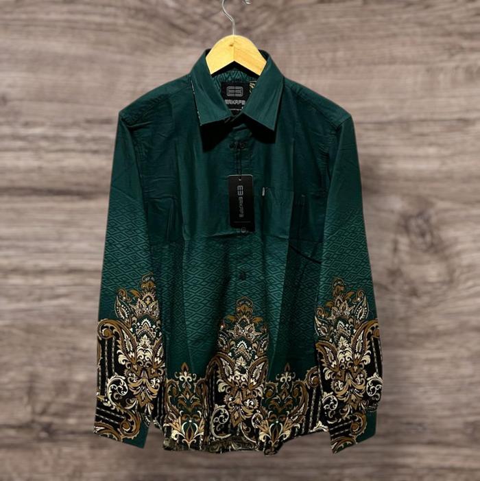 Kemeja Batik Erkape Premium Lengan Panjang Pria