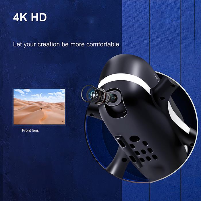 SG107 Drone Mini Lipat dengan Kamera 4K HD FPV Drone RC Quadcopter