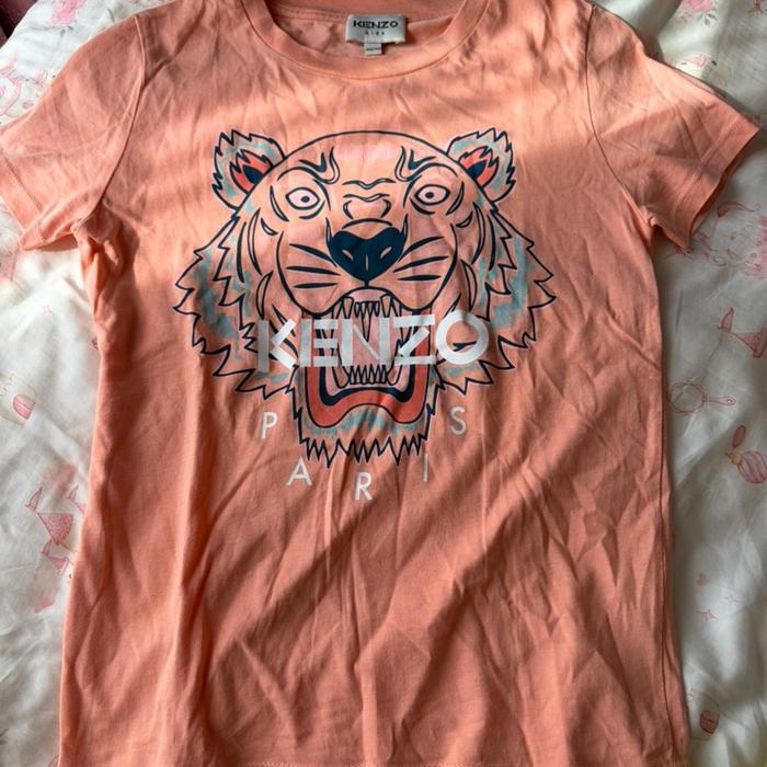Preloved kaos anak kenzo ori 10th orange