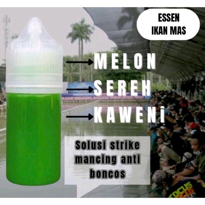 Essen premium anti golono essen oplosan ikan mas melon sereh kaweni essen ikan mas gacor terbaik sia