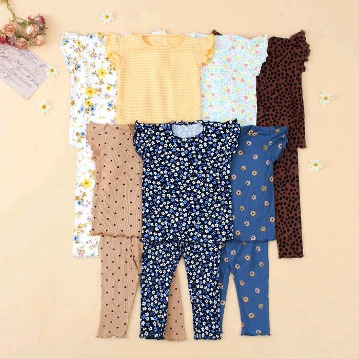 New Keiko One Set Stelan Anak 1-5 tahun an