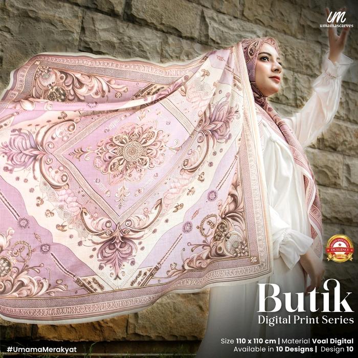 Segiempat umama motif/Jilbab umama motif/Umama motif/Segiempat umama/Jilbab umama/umama free box
