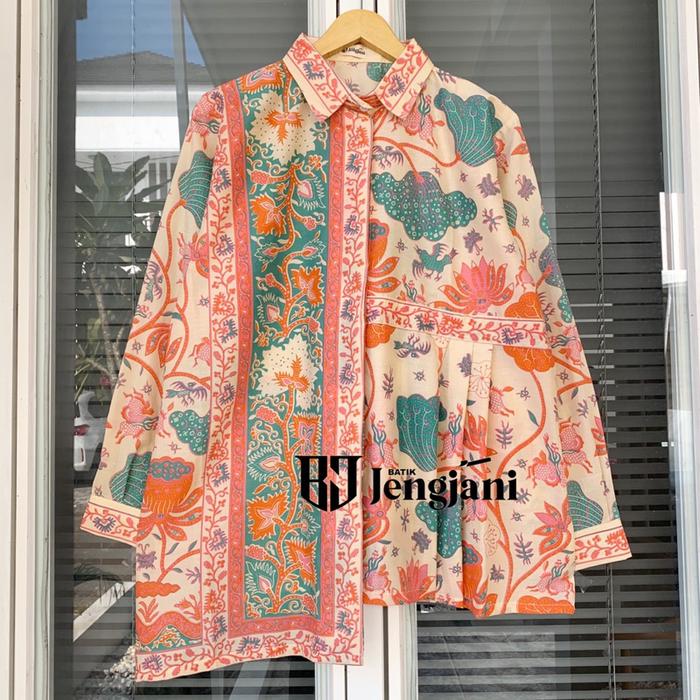 Blouse Batik Mahalini Premium