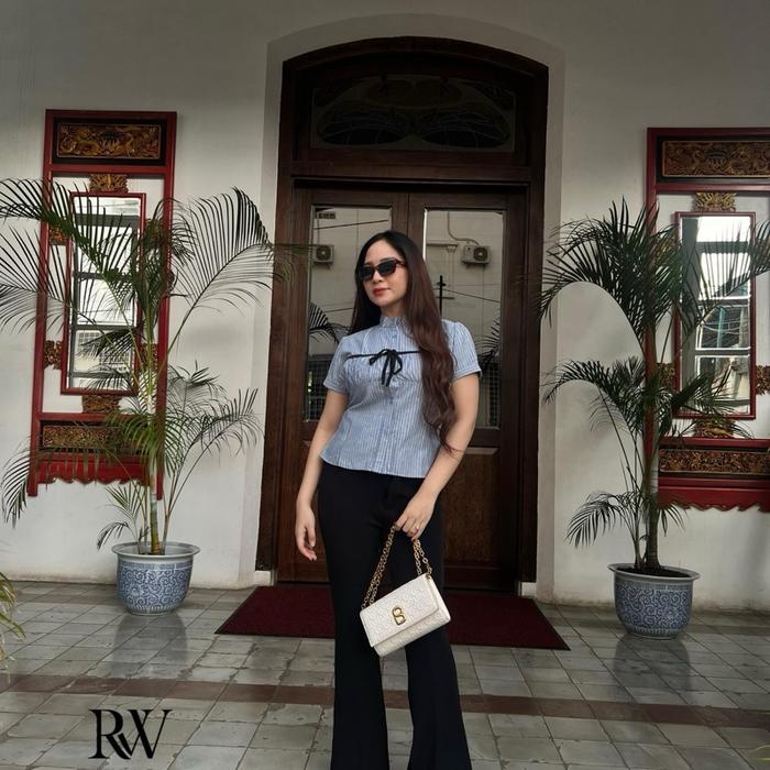 LICA TOP | Korean semi formal top pakaian wanita premium Atasan Casual