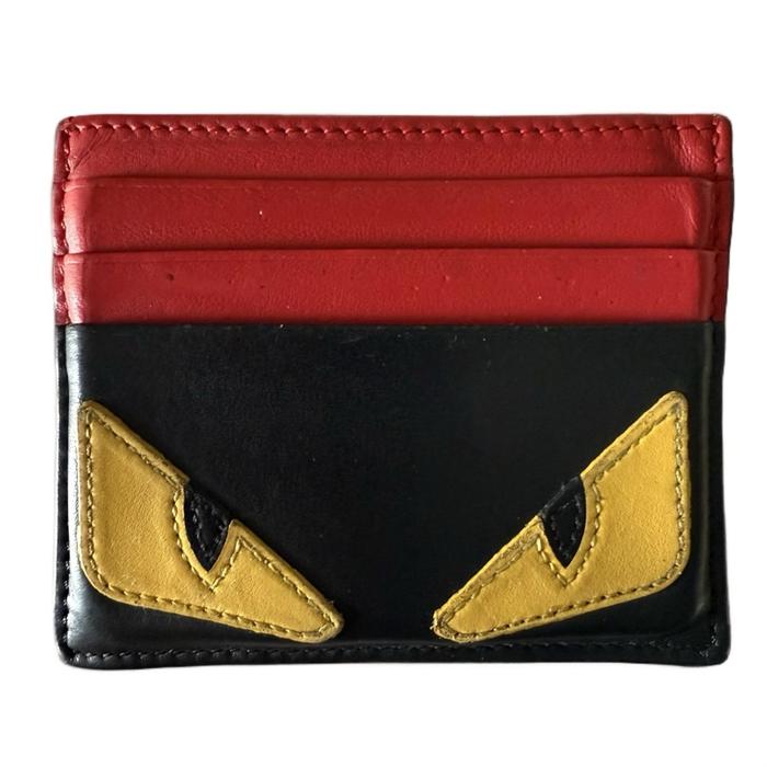 Preloved Fendi Monster Cardholder Wallet SECOND ORIGINAL