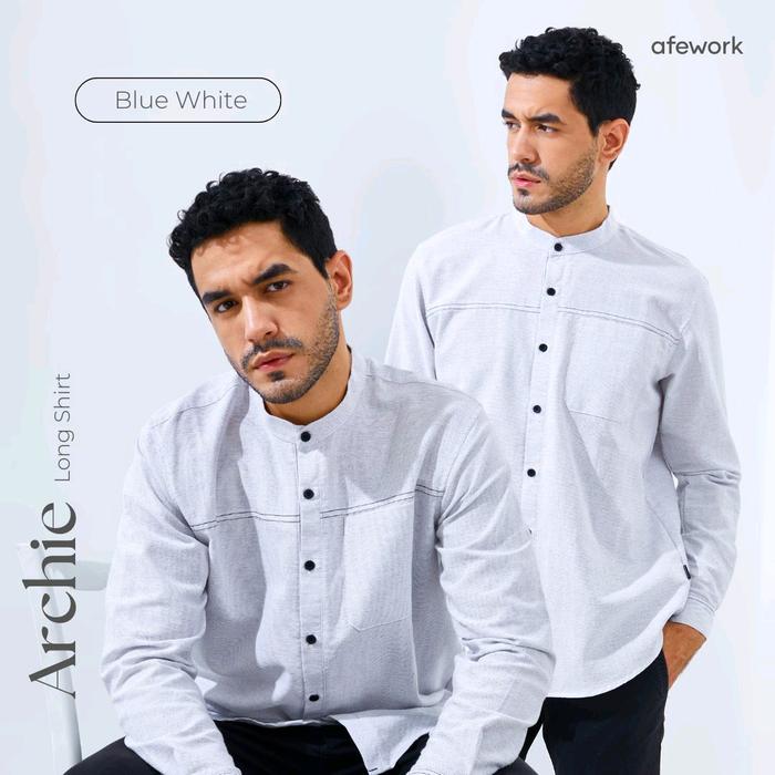 Baju pria Kemeja Archie Long Shirt