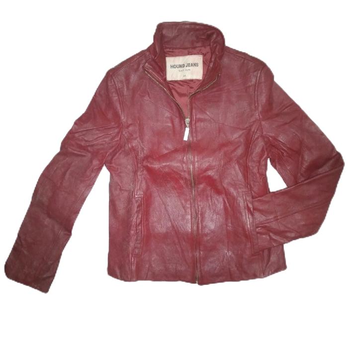 [Koolit.ku]JAKET KULIT WANITA HOUND JEANS