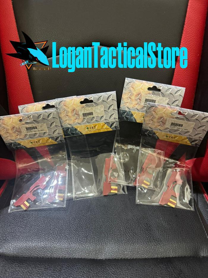 STOK TERBATAS !!!! BATTLEAXE POLYMER SELECTOR PLATE FOR MP5 AEG TERJANGKAU