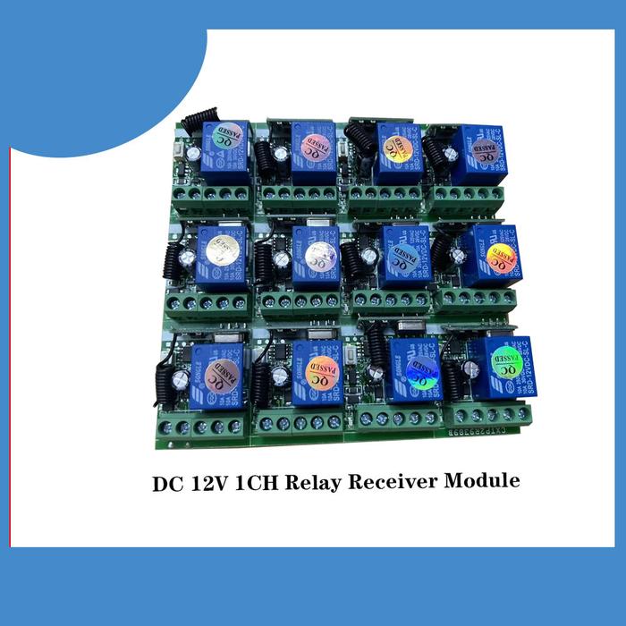 Sakelar Nirkabel Modul Penerima Relai 12V 1CH