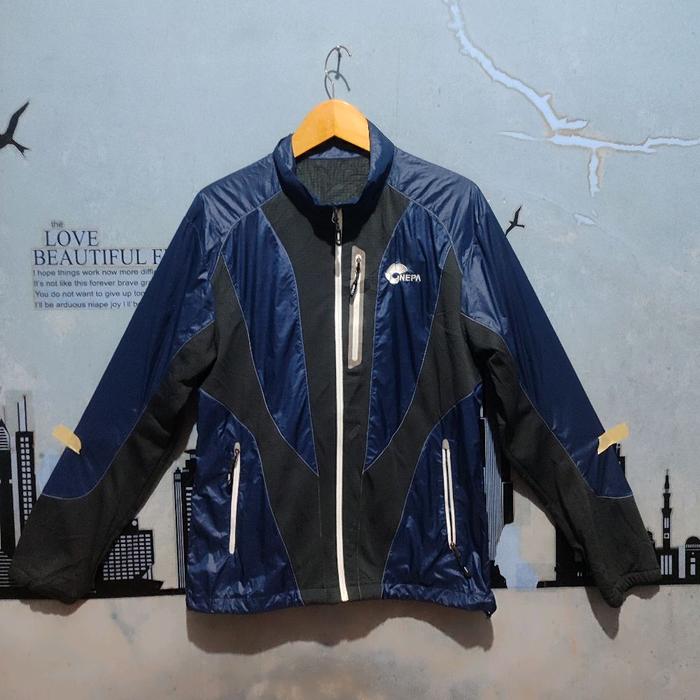 Jaket outdoor running single layer NEPA