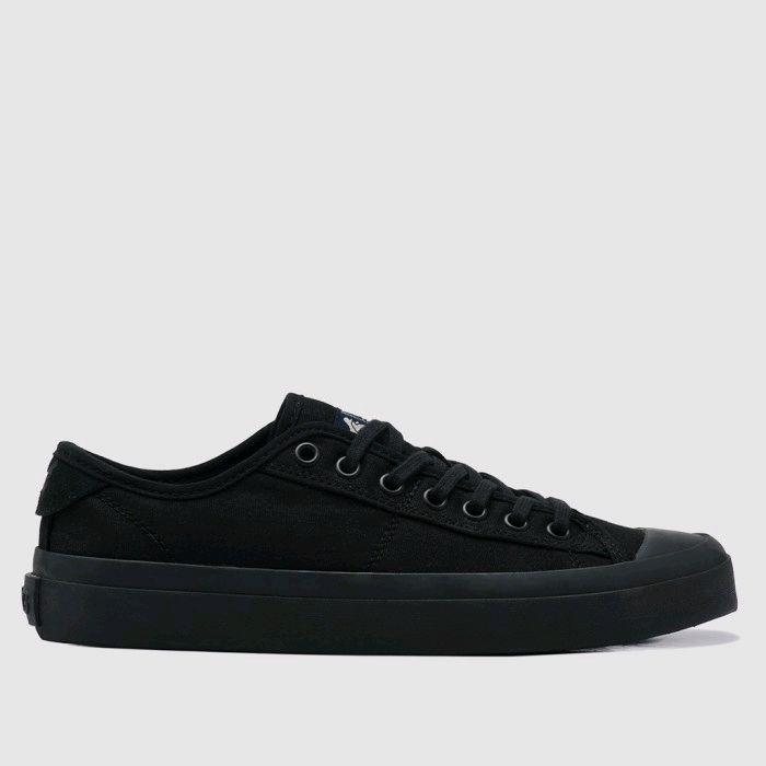 Brodo Vantage V.2 full black - Low Sneakers Pria Canvas