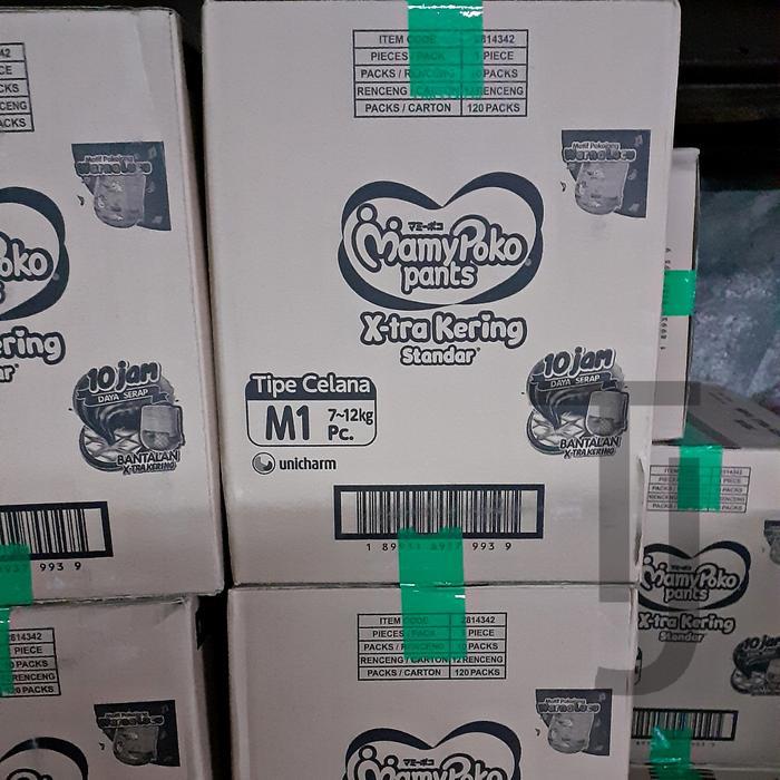 Mamypoko Pants M, 1 Karton 120 Packs #Gratisongkir