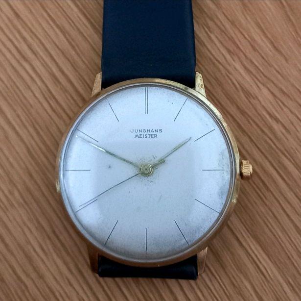 Jam tangan Vintage Junghans Meister Made in Germany 1965