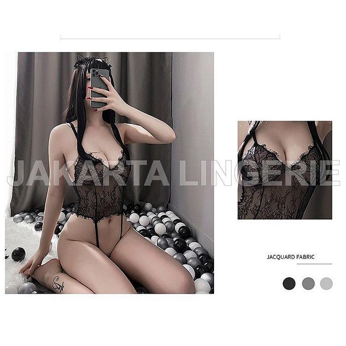 Lingerie y Hot JLK051 My Dream Girl Baju Tidur Wanita Dewasa Transparan
