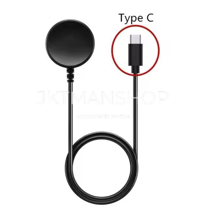 KABEL DATA CASAN CHARGER JAM USB CABLE SAMSUNG GALAXY WATCH 8 7 6 5 4 3 / CLASSIC / PRO / ACTIVE 1 2