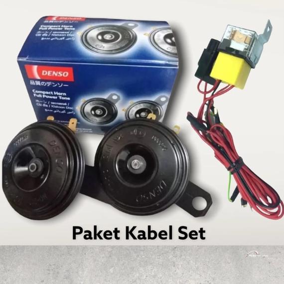 Paket Klakson Denso Disc | Klakson Mobil Avanza | Klakson Denso Standar Motor Dan Mobil Universal