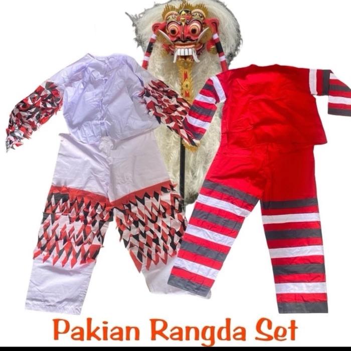 Pakaian Rangda Bali - Kostum Rangda Bali - Kostum Rangda Bali 1 set - Baju Rangda Bali - Kostum Leak