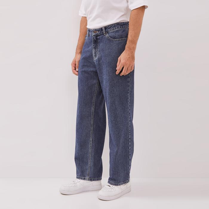 BOOM SALE DUST Celana High Loose Jeans Ananta Medium Blue Comfease (DM.3903)