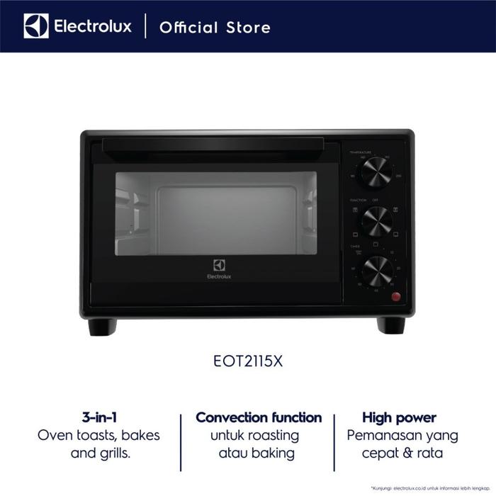 ELECTROLUX Oven Listrik 21 Liter EOT-2115X