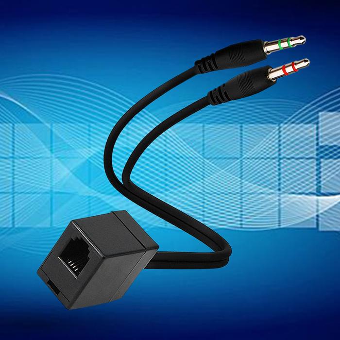 Headset Splitter Cable Dual DC Digital Cableselectronic Accessories