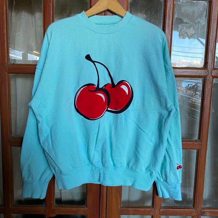 Kirsh Big Cherry Sweatshirt (1 fit M/L)
