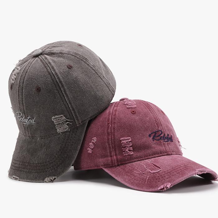 Topi Baseball Unisex Korean Style - Adjustable Bordir Vintage, Streetwear Gaya Urban Bahan Breathabl