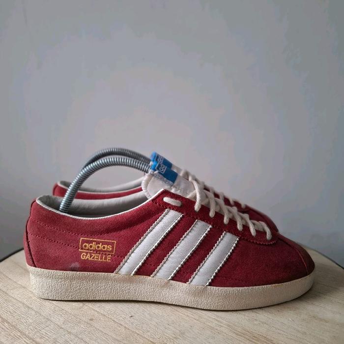 Adidas Gazelle og Vintage Red White Shoes Sneakers