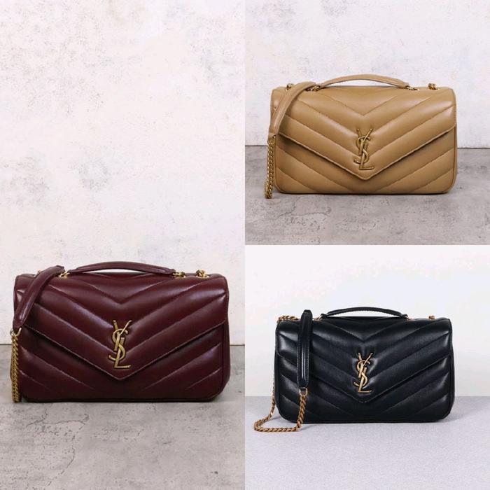 YSL Saint Laurent Loulou Medium in Matelasse Lambskin
