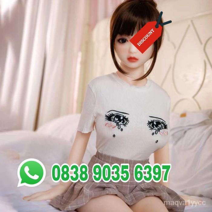(XEWAS) Horn Boneka Import Jepang Wanita Silikon Solid 110Cm Full Body lembut privasi aman
