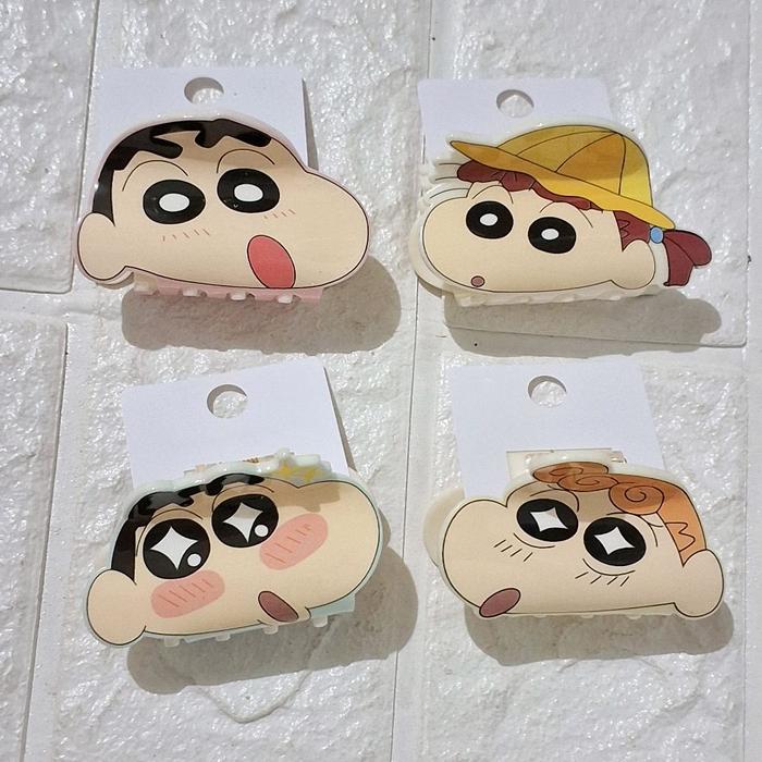 jepit rambut crayon shinchan jedai hiasan rambut crayon sinchan sincan himawari nene karakter kartun