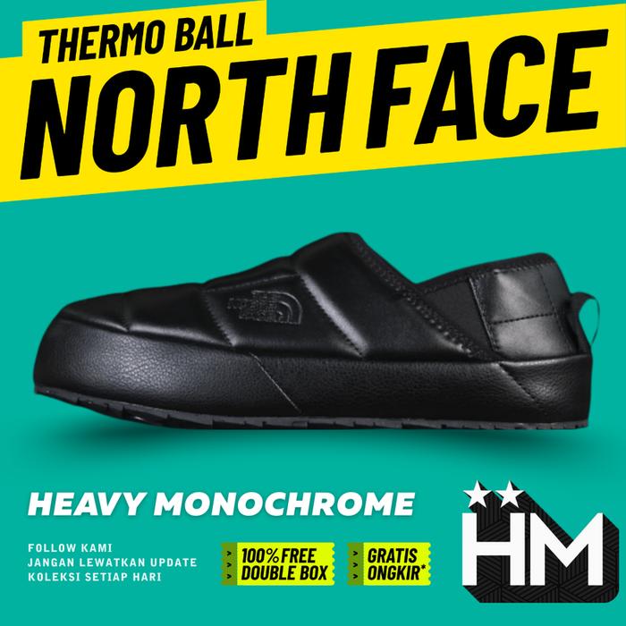 The North Face Thermoball Traction Mule Black NS85R704A Insulated Slip On (Size 36-45)