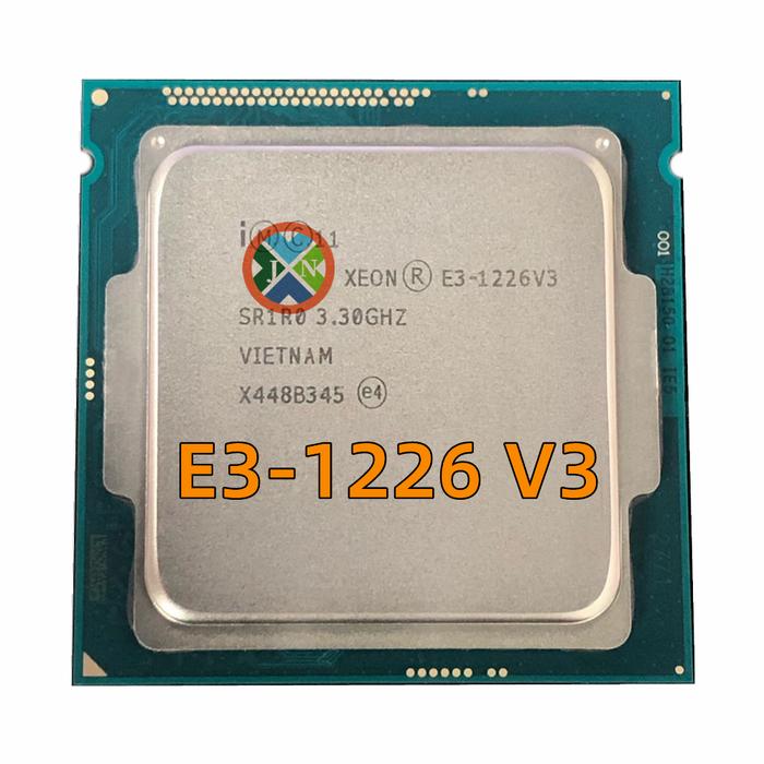 Used Xeon E3-1226 v3 E3 1226v3 E3 1226 v3 3.3 GHz Quad-Core