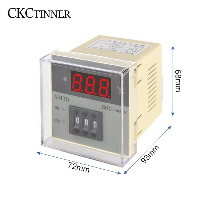 XMTD-2001 PID  Digital Display Temperature Controller 0-399℃ 0-999℃ K