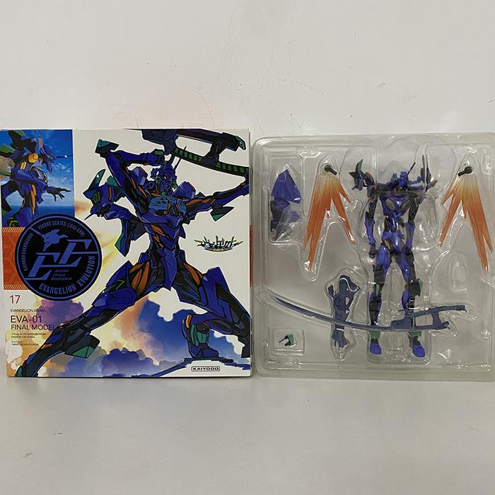 Dengan LED Revoltech EVA01 EVA 01 Evangelion Mainan Hadiah Model