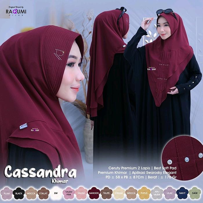 RAQUMI HIJAB // CASSANDRA KHIMAR // KHIMAR 2 LAYER // KHIMAR INSTAN // KHIMAR POLOS