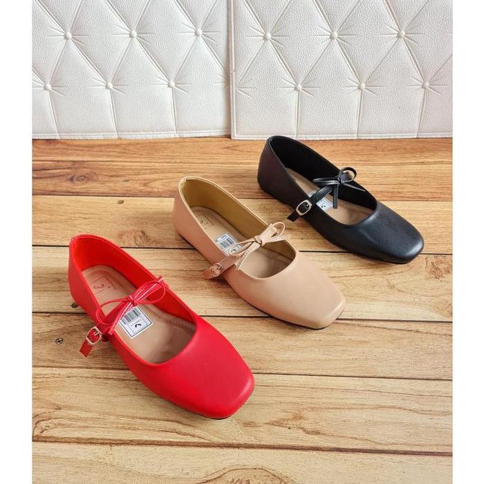 MIRALDA  AT 02 FLAT SHOES FIONI Sandal wanita sendal hak tinggi wanita Sandal wedges wanita Sandal h