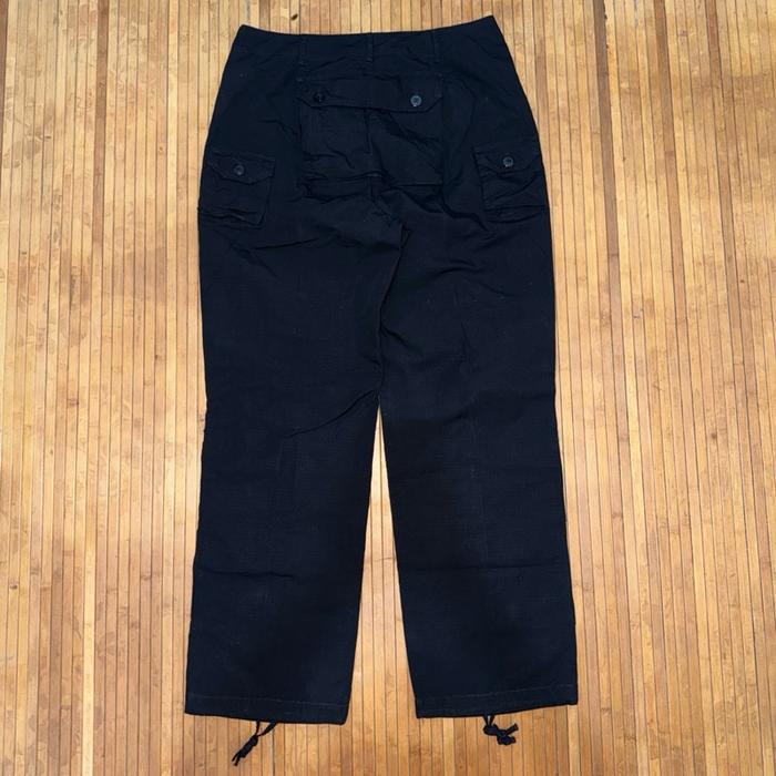 OUTSTANDING & CO ORIGINAL CLOTHING RIPSTOP BLACK MULTIPOCKET ARMY OG 107 M65 FIELD MONGKEY PANTS alp