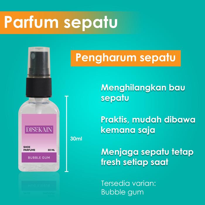 PARFUM SEPATU DISEKAIN 3OML WANGI PERMEN KARET PRAKTIS MUDAH DIBAWA KEMANA SAJA